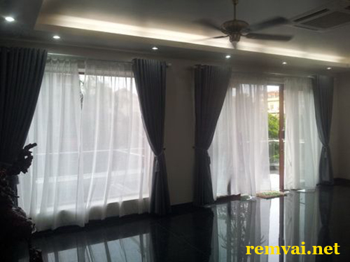 Rèm vải ore cho cửa sổ ở Hà Nội mã RV 152